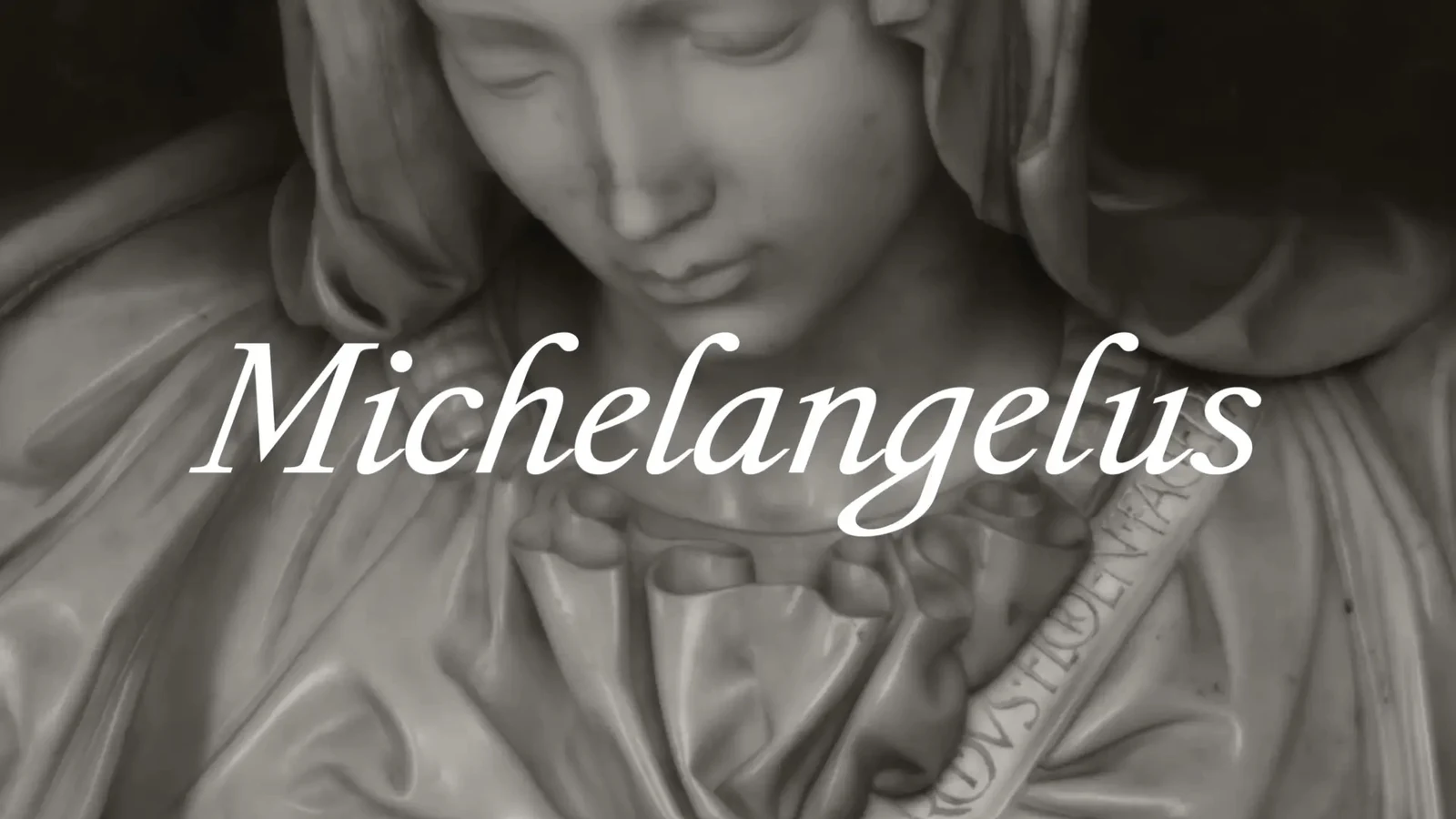Michelangelo mektuplarındaki el yazısı ayrıntısı