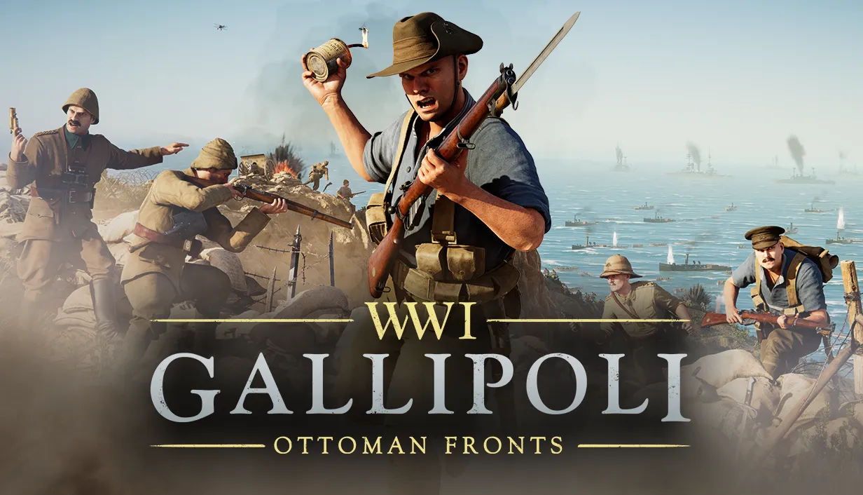 BlackMill Games tarafından geliştirilen Gallipoli oyununun resmî ana görseli