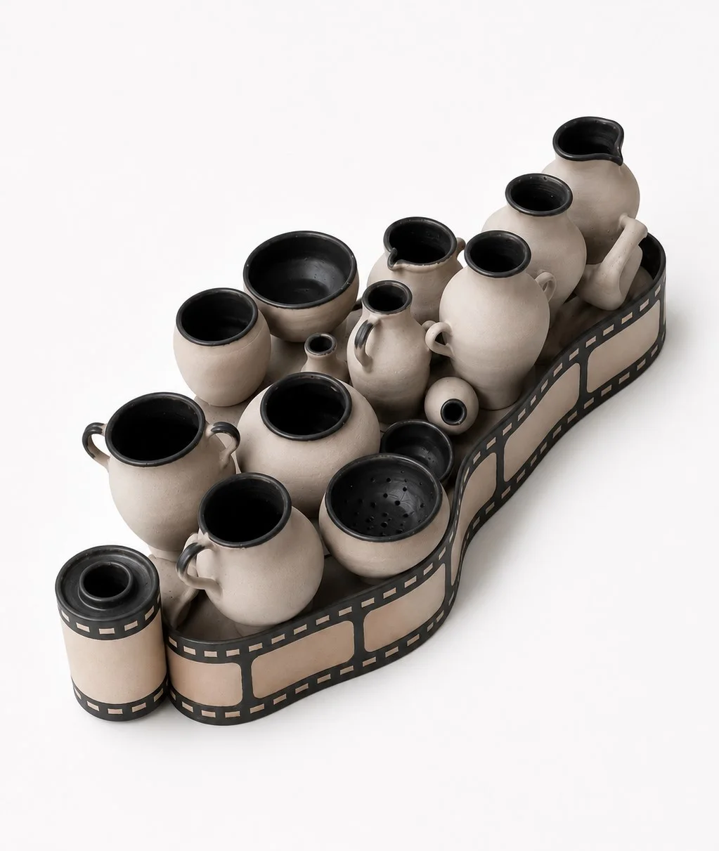 Aslıhan Demir’in Sanat Yolunda projesindeki Belleğin Katmanları adlı çalışması