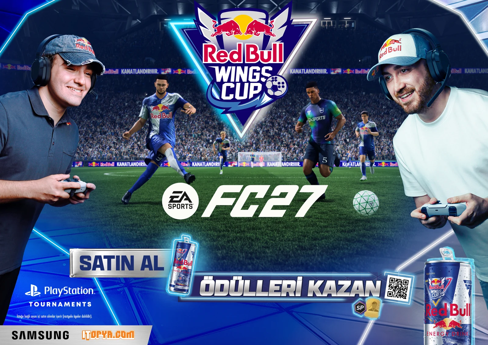 Red Bull Wings Cup oyun turnuvası etkinlik alanı