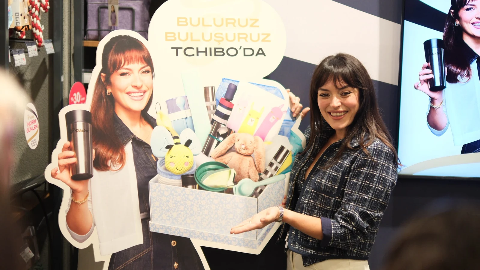 Ezgi Mola Tchibo Buluruz Buluşuruz kampanya filminde